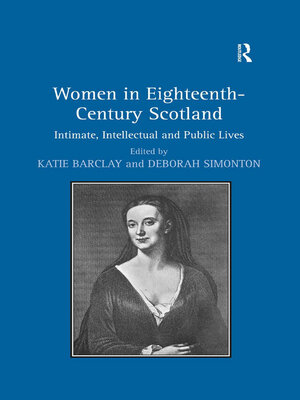 cover image of Women in Eighteenth-Century Scotland